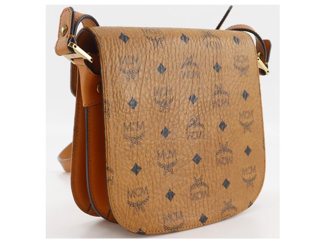 Borsa a Spalla MCM Patricia Marrone - vista 3