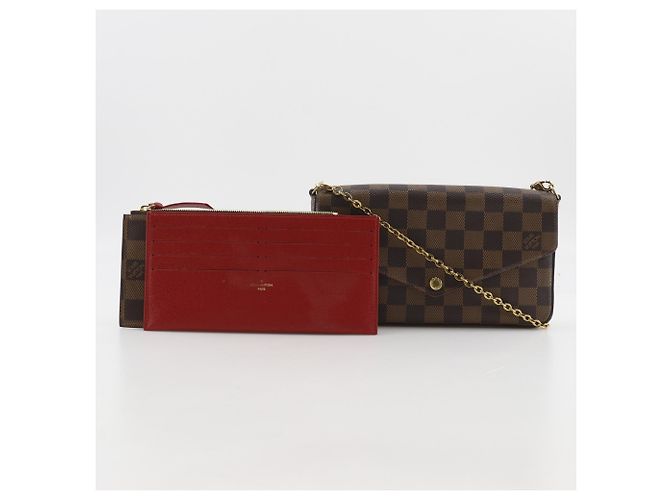 Borsa a Spalla Pochette Felicie Louis Vuitton Marrone - vista 18