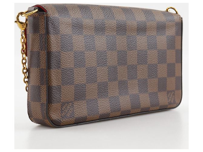 Borsa a Spalla Pochette Felicie Louis Vuitton Marrone - vista 3