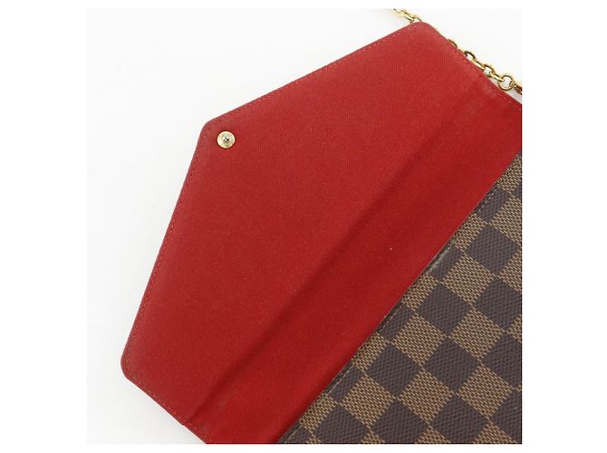 Borsa a Spalla Pochette Felicie Louis Vuitton Marrone - vista 7