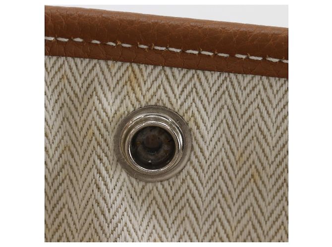 Hermès Borsa Tote Hermes Garden Party 36 PM Marrone - vista 10