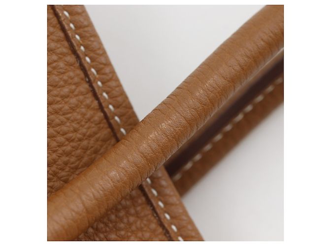 Hermès Borsa Tote Hermes Garden Party 36 PM Marrone - vista 13