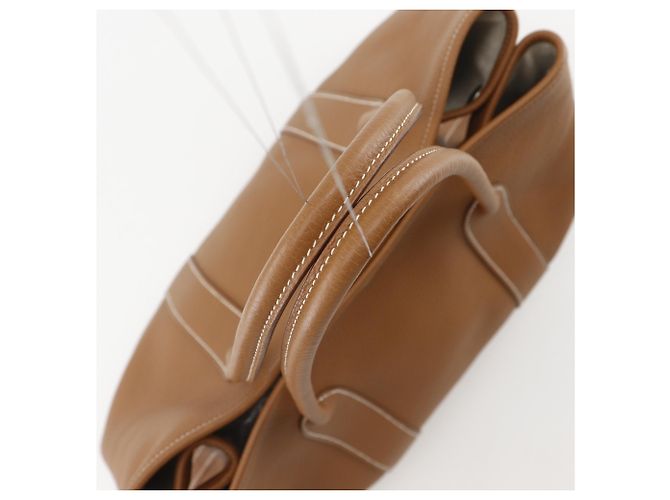 Hermès Borsa Tote Hermes Garden Party 36 PM Marrone - vista 5