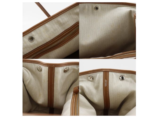 Hermès Borsa Tote Hermes Garden Party 36 PM Marrone - vista 8