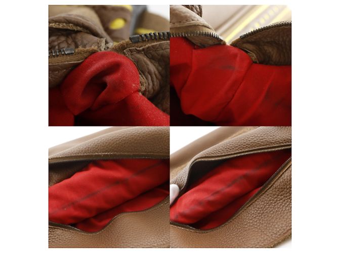 Borsa a tracolla in pelle marrone Bottega Veneta - vista 8