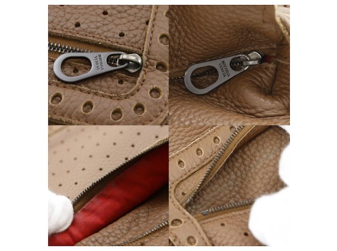 Borsa a tracolla in pelle marrone Bottega Veneta - vista 9