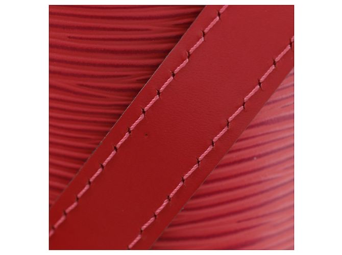 Borsa Louis Vuitton Alma PM Rosso - vista 10
