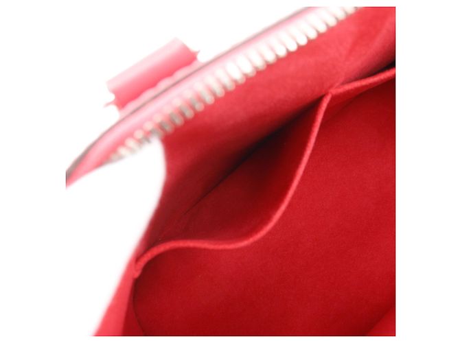 Borsa Louis Vuitton Alma PM Rosso - vista 8