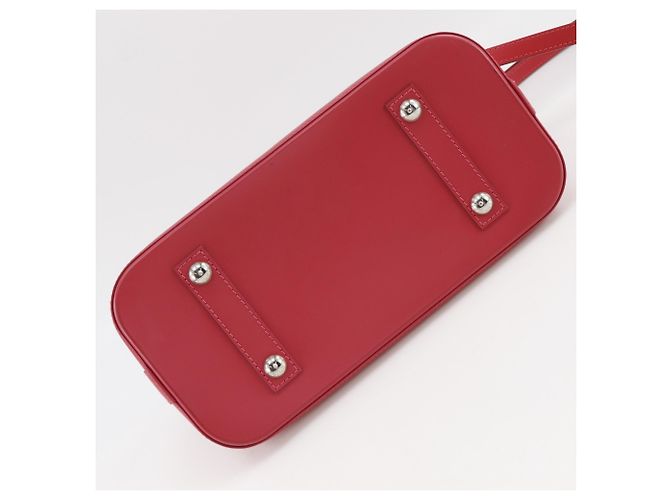 Borsa Louis Vuitton Alma PM Rosso - vista 9
