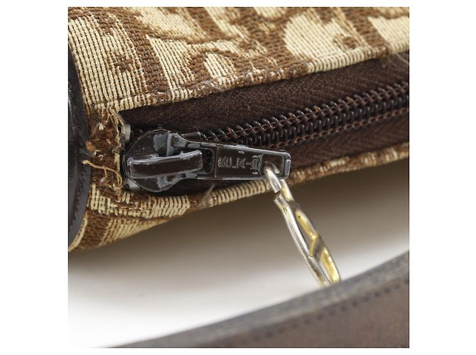 Borsa a Spalla Christian Dior Trotter Marrone - vista 10