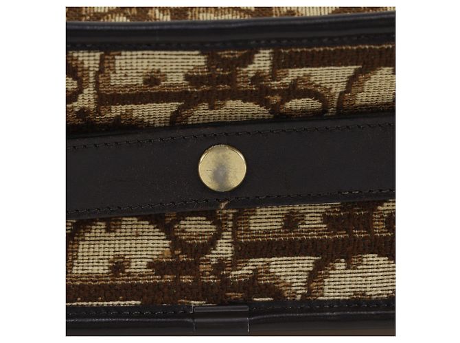 Borsa a Spalla Christian Dior Trotter Marrone - vista 11