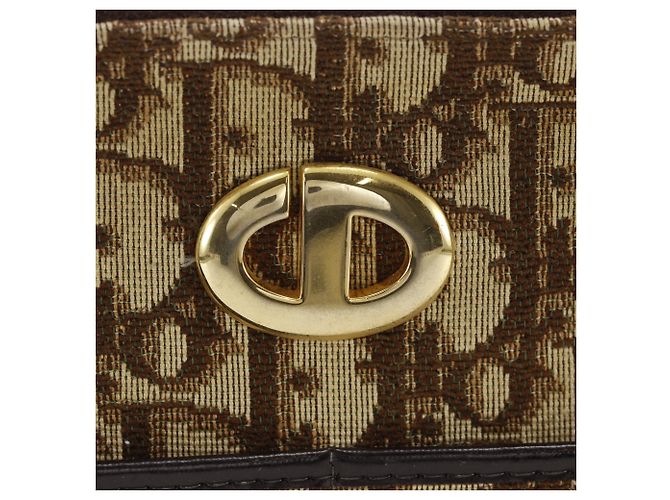 Borsa a Spalla Christian Dior Trotter Marrone - vista 17