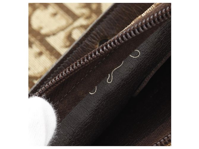 Borsa a Spalla Christian Dior Trotter Marrone - vista 7