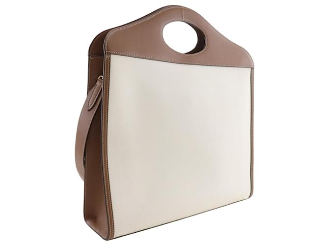 Borsa a tasca Burberry Medium Marrone - vista 3