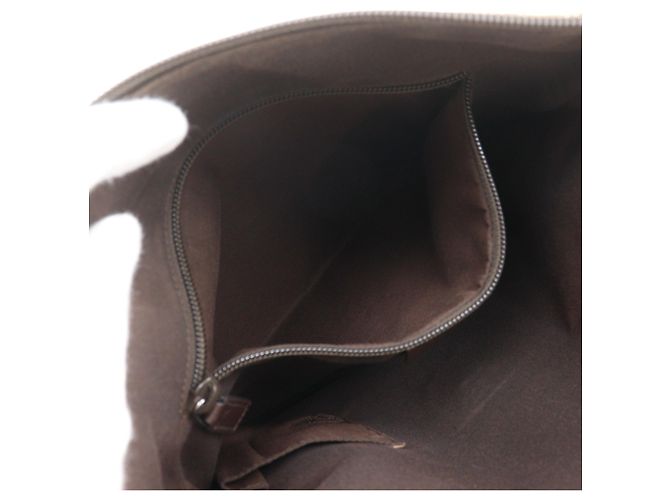 Borsa a tracolla Gucci in tela GG marrone - vista 8