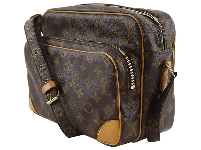 Borsa a Spalla Nile Louis Vuitton Marrone Monogramma - vista 2