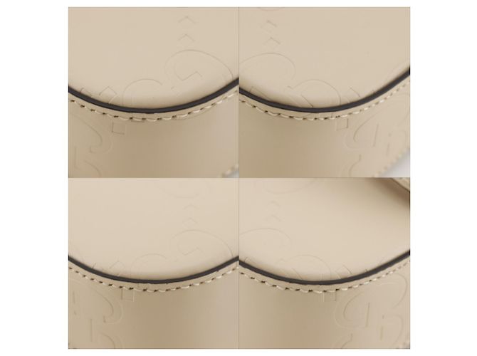 Bolso de hombro Gucci GG Super Mini Beige - vista 4