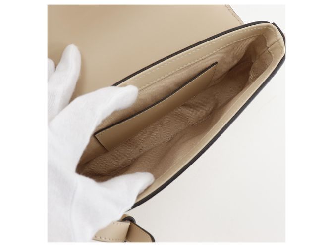 Bolso de hombro Gucci GG Super Mini Beige - vista 6