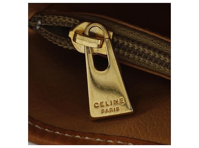 Céline Borsa a secchiello Celine Macadam Marrone - vista 13
