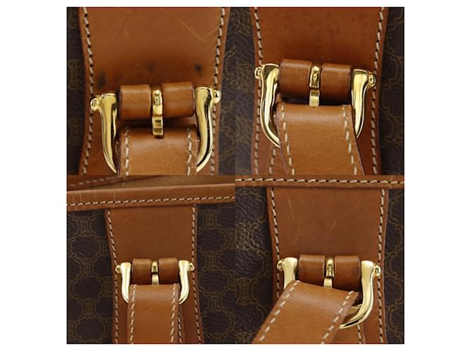 Céline Borsa a secchiello Celine Macadam Marrone - vista 14