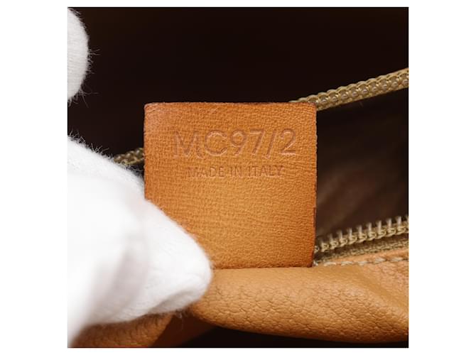 Céline Borsa a secchiello Celine Macadam Marrone - vista 17