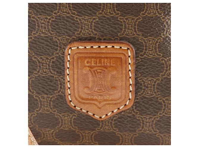 Céline Borsa a secchiello Celine Macadam Marrone - vista 18