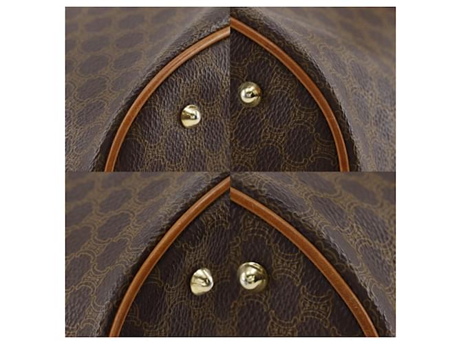 Céline Borsa a secchiello Celine Macadam Marrone - vista 4
