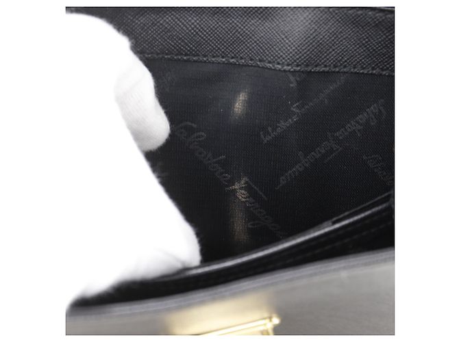 Borsa Salvatore Ferragamo Gancini Nero - vista 11