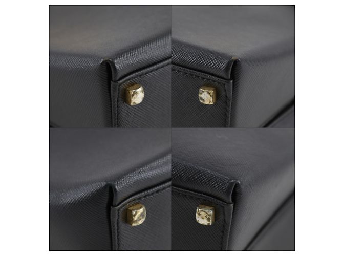 Borsa Salvatore Ferragamo Gancini Nero - vista 4
