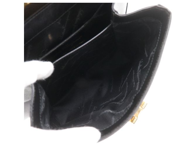 Borsa Salvatore Ferragamo Gancini Nero - vista 6