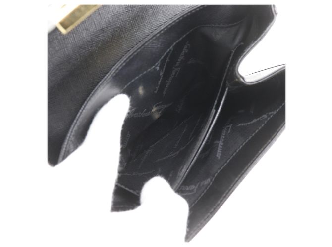 Borsa Salvatore Ferragamo Gancini Nero - vista 8