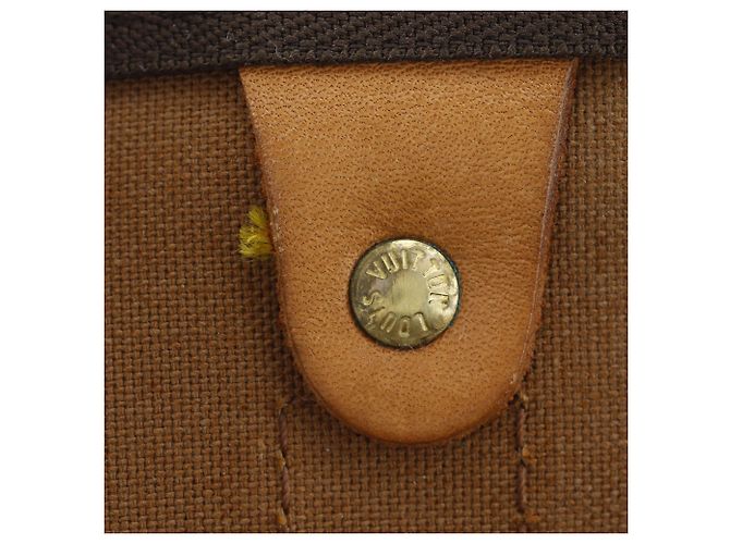 Borsa Boston Louis Vuitton Keepall 50 Marrone Monogramma - vista 15