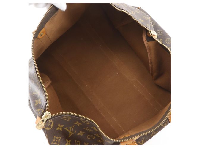 Borsa Boston Louis Vuitton Keepall 50 Marrone Monogramma - vista 6