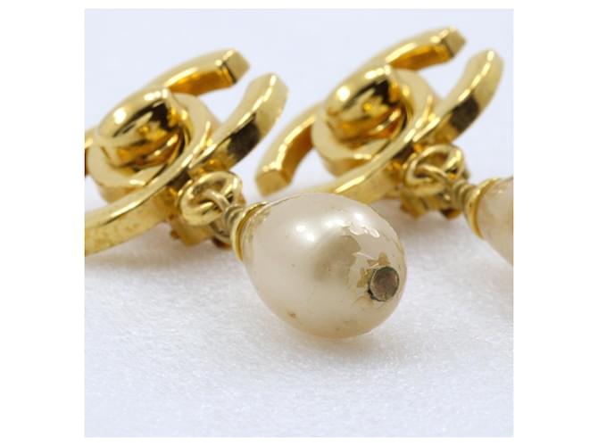 Orecchini Chanel Coco Mark Turnlock Motif - vista 7