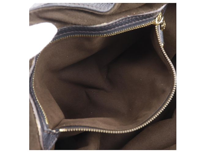 Borsa Tote Louis Vuitton Mahina L Nero - vista 7
