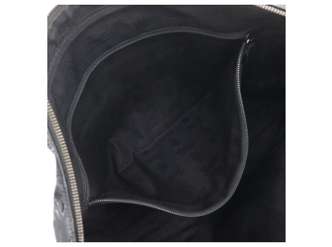 Borsa a mano Gucci in PVC nero - vista 7