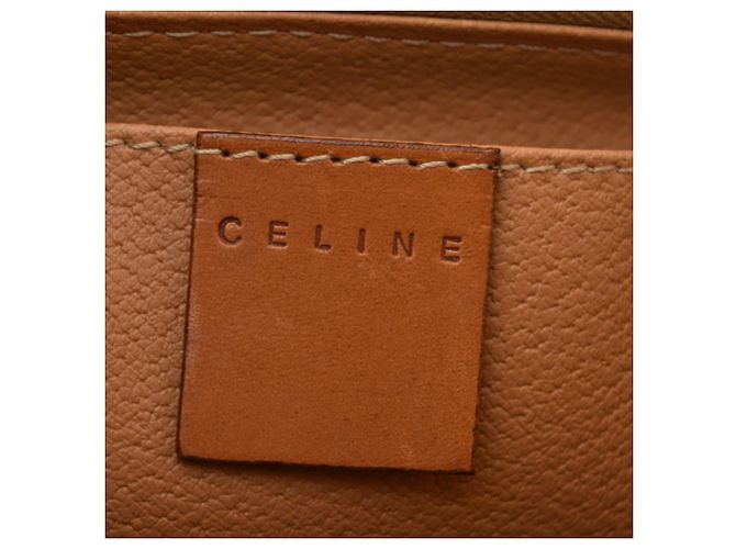 16 Céline Pochette Celine Vintage Macadam Marrone scuro - vista 8