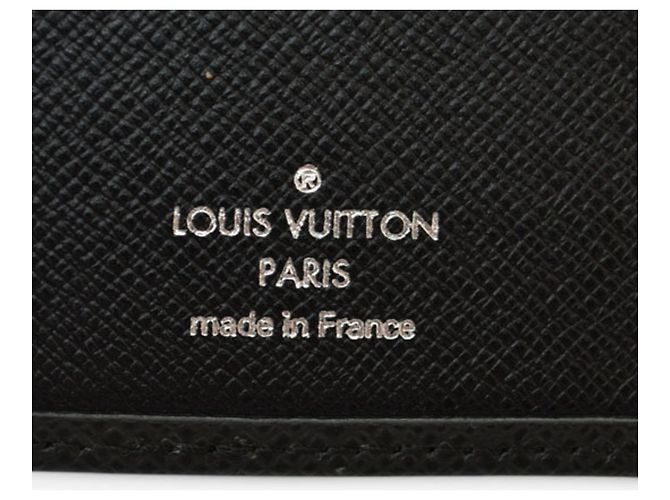 Portafoglio lungo Louis Vuitton Taiga Grigio - vista 8