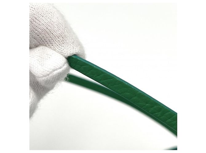 Charm per borsa a mano in pelle verde Salvatore Ferragamo - vista 10