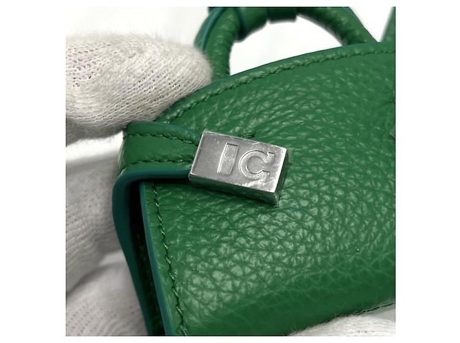 Charm per borsa a mano in pelle verde Salvatore Ferragamo - vista 7