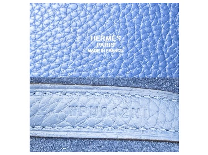 Hermès Borsa Hermes Picotin Lock MM Blu - vista 5