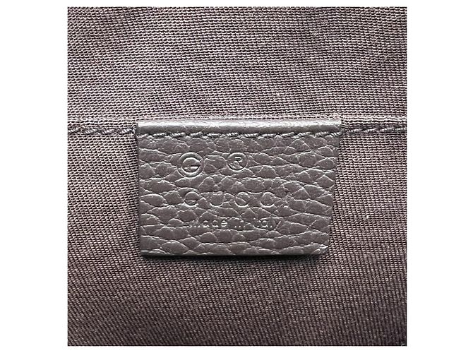 Marsupio Gucci in tela GG marrone e pelle - vista 5