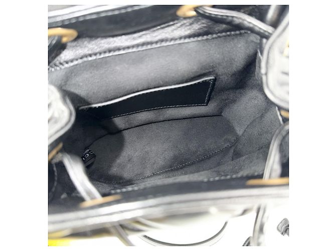 Mochila acolchada GG Marmont para mujer Gucci Negro - vista 4