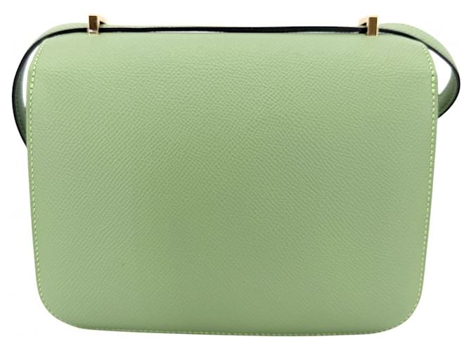 Hermès Borsa a Spalla Hermes Constance 18 Green Verde - vista 2