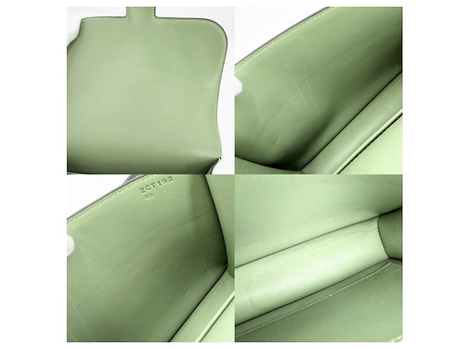 Hermès Borsa a Spalla Hermes Constance 18 Green Verde - vista 6