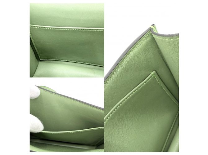 Hermès Borsa a Spalla Hermes Constance 18 Green Verde - vista 7