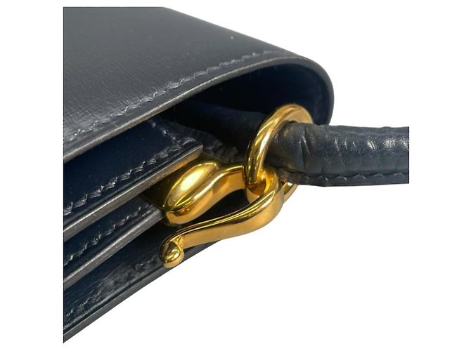 Borsa a tracolla Secana 22 da donna Hermès Blu - vista 12