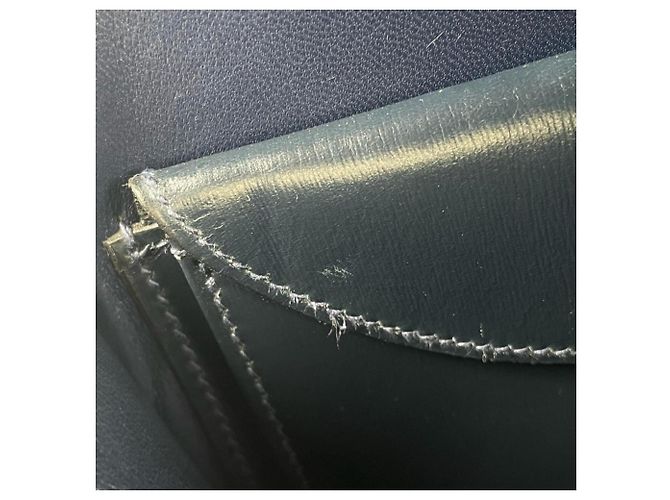 Borsa a tracolla Secana 22 da donna Hermès Blu - vista 16