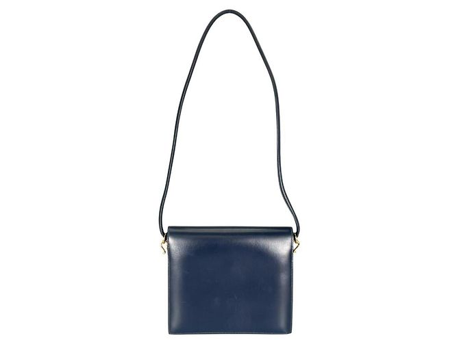 Borsa a tracolla Secana 22 da donna Hermès Blu - vista 2