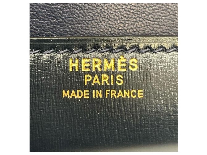 Borsa a tracolla Secana 22 da donna Hermès Blu - vista 4